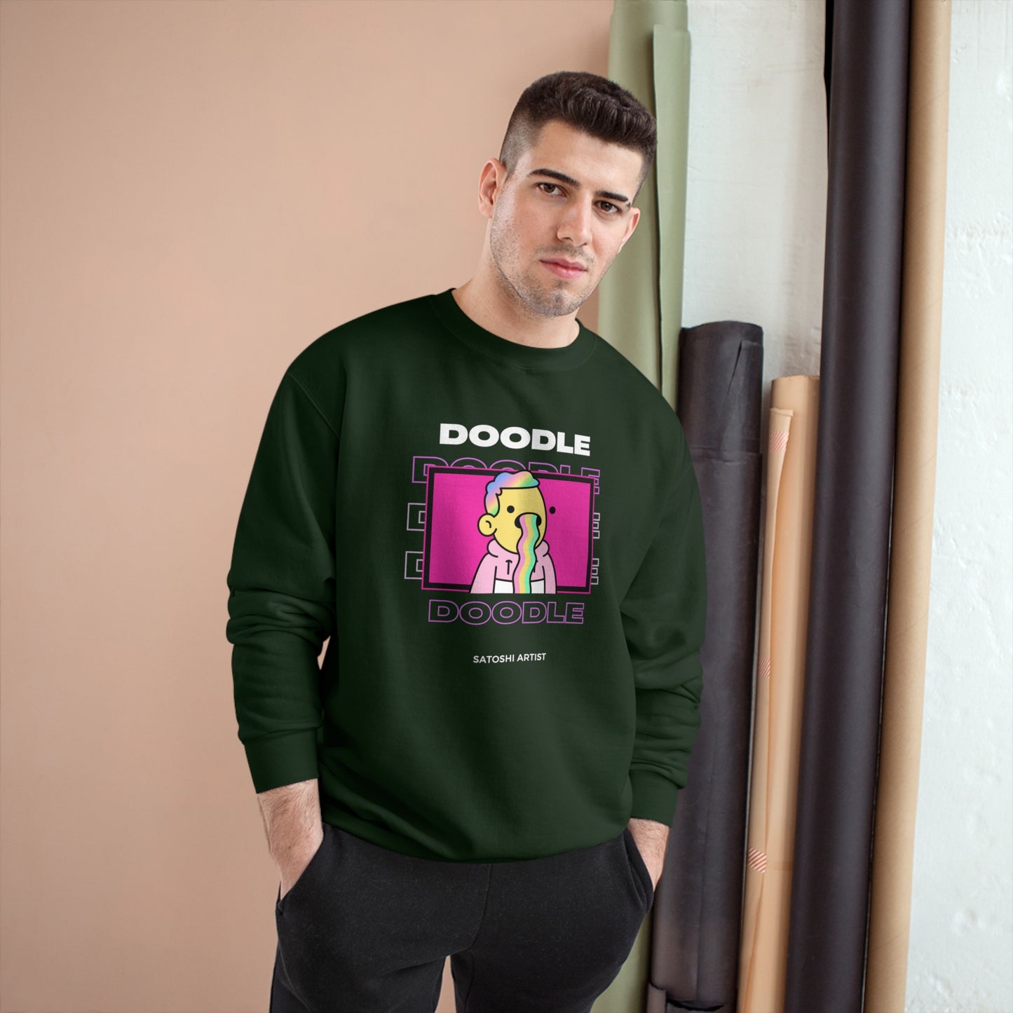 Unisex Doodle Sweatshirt