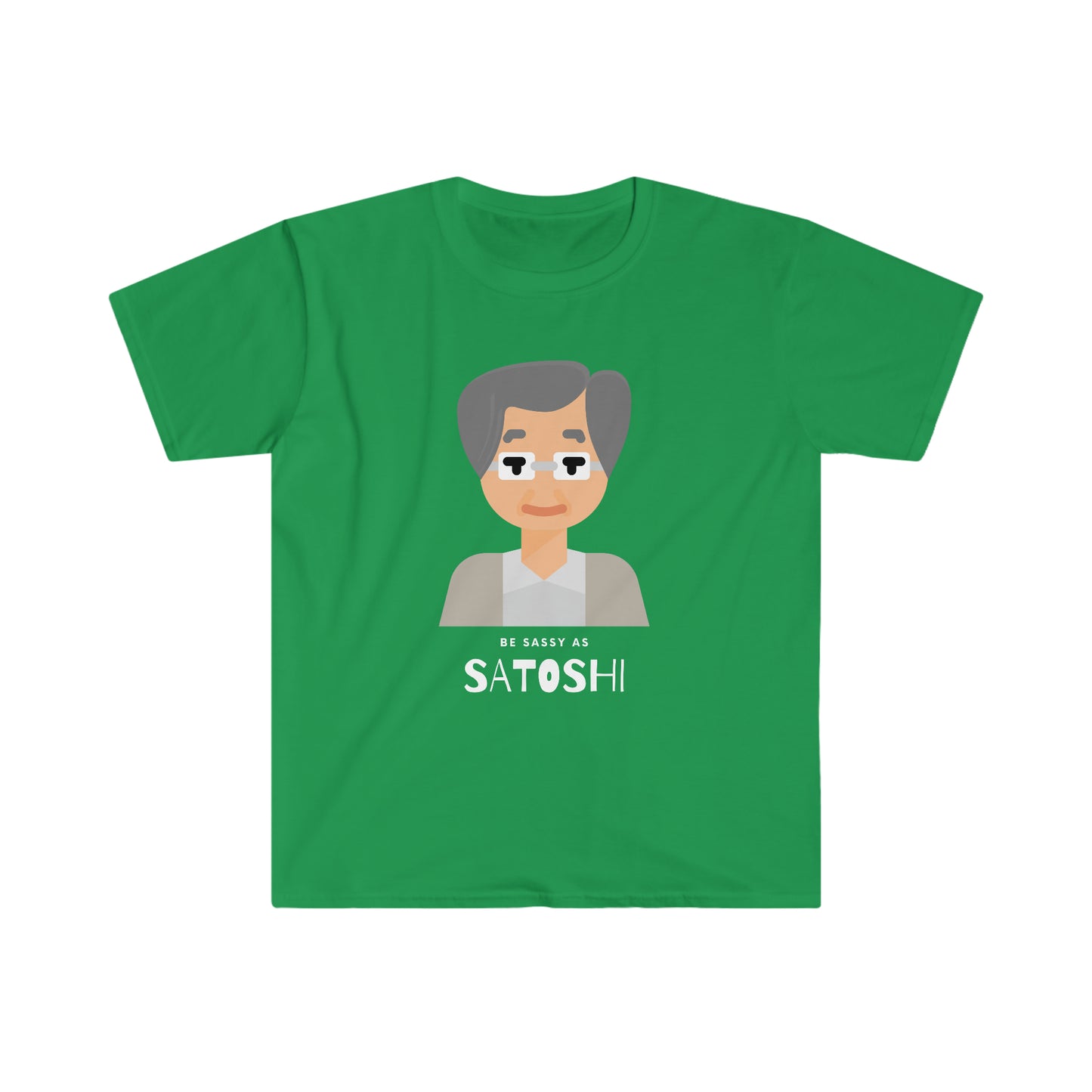 Unisex Be Sassy As Satoshi Softstyle T-Shirt