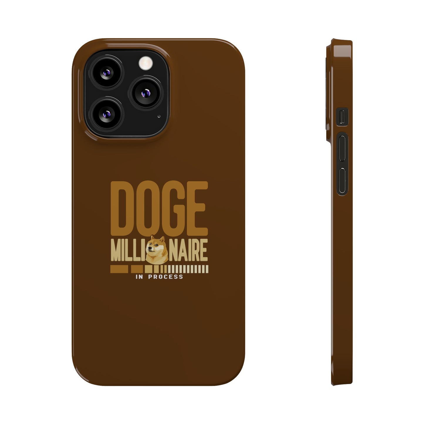 Slim Dogecoin Millionaire Phone Cases