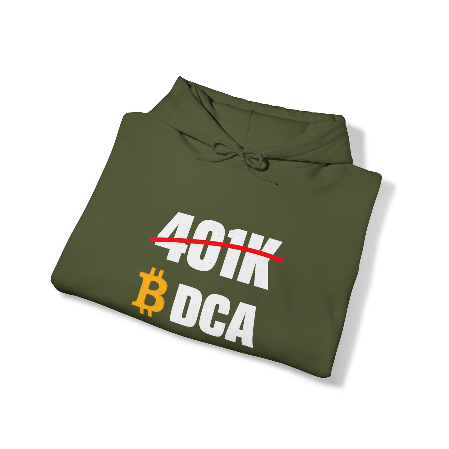 Unisex Heavy Blend™ Hooded Bitcoin DCA Hoodie
