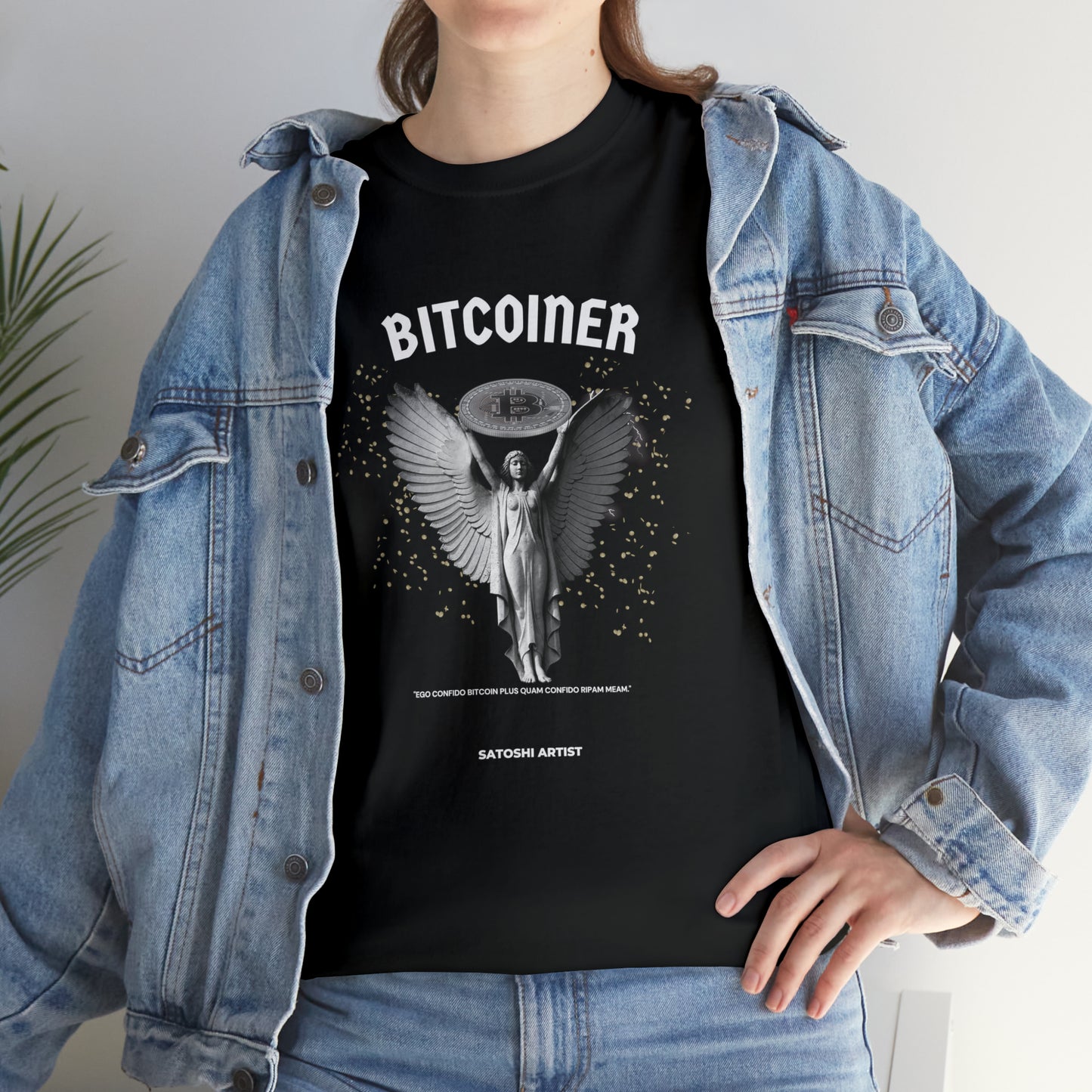 Unisex Heavy Cotton Bitcoiner T-shirt