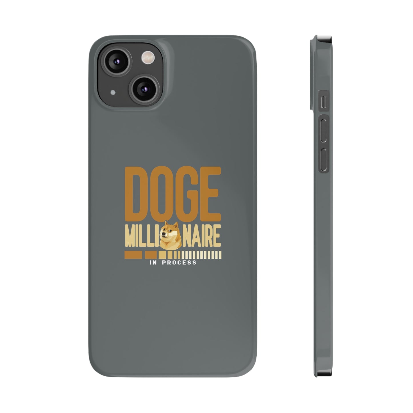Slim Dogecoin Millionaire Phone Cases